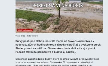 FOTO: Obyvateľov Trenčianskeho kraja čaká zamračený a upršaný víkend 