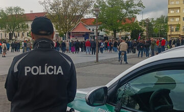 FOTO: Protesty v Trenčianskom kraji