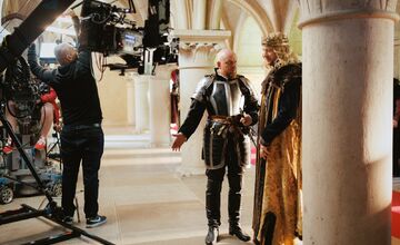 FOTO: Na bojnickom zámku vzniká v týchto dňoch nový vianočný príbeh 