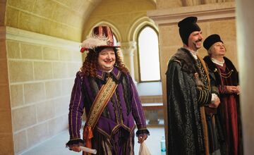 FOTO: Na bojnickom zámku vzniká v týchto dňoch nový vianočný príbeh 