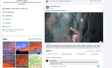 FOTO: V Trenčianskom kraji bude prevládať daždivé a chladné počasie 