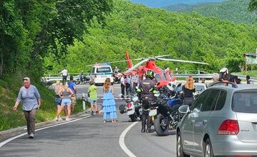 FOTO: Na Skýcove došlo ku vážnej dopravnej nehode 