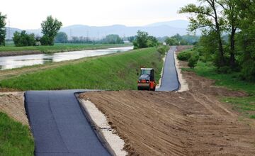 FOTO: Cyklotrasa v Nemšovej bude dva dni uzatvorená 