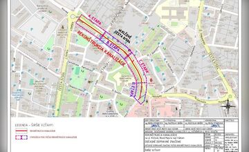 FOTO: Uzávierka ulice Klčové spôsobuje zmeny v doprave aj v iných mestách a okolí Nového Mesta nad Váhom 