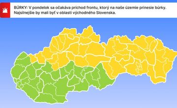 FOTO: V Trenčianskom kraji príde dnes zmena počasia