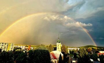 FOTO: Obyvatelia Trenčína a okolia zdieľali fotografie búrky, ktorá sa prehnala krajom 