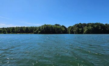 FOTO: Pátranie po osobe na vodnej nádrži Prusy
