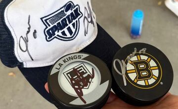 FOTO: Hokejový tábor v Trenčíne navštívil legendárny Zdeno Chára 