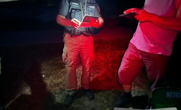 FOTO: Policajti preverovali rybárov v Novákoch. Výsledok? Príkladné dodržiavanie pravidiel