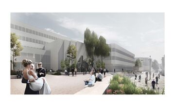 FOTO: Trenčania, po novom môžete využiť nový bezbariérový chodník pred okresným úradom