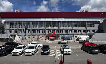 FOTO: Zimný štadión Pavla Demitru napriek rekonštrukcií sprístupnia na Hlinka Gretzky CUP