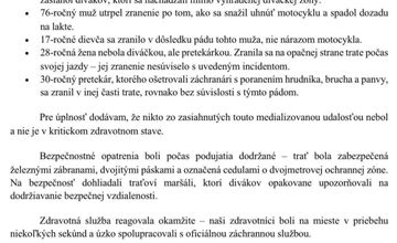 FOTO: V Domaniži sa zrejme stali veci inak, ako sa spočiatku zdalo 