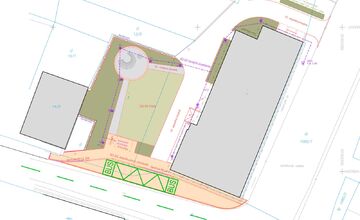 FOTO: V Záblatí začína výstavba parčíka, pribudne aj moderná autobusová zastávka