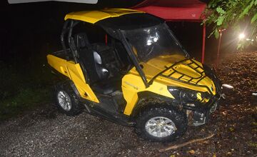 FOTO: Tragická nehoda štvorkolky v Starej Lehote si vyžiadala život muža