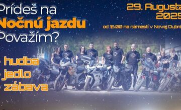 FOTO: Nočnú jazdu Považím sledujú každoročne tisíce obyvateľov 