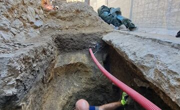 FOTO: Šokujúci archeologický objav na Trenčianskom hrade, pri výkopoch našli ľudské pozostatky z doby železnej