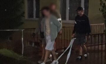 FOTO: Muža z Partizánskeho, ktorý strieľal, zadržala v krátkom čase polícia 