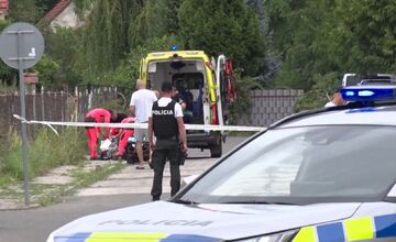 FOTO: Muža z Partizánskeho, ktorý strieľal, zadržala v krátkom čase polícia 