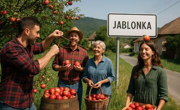 FOTO: Takto vidí Trenčiansky kraj umelá inteligencia. Pripravte sa na úsmevné pohľady na naše obce