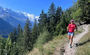 FOTO: Hasička z Považskej Bystrice dosiahla výborné výsledky na extrémnych pretekoch UTMB pod Mont Blancom