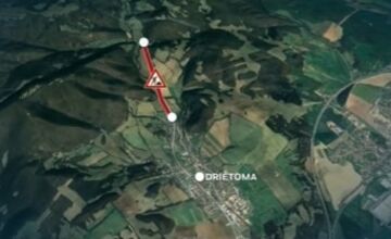 FOTO: V Drietome pri Trenčíne sa začala oprava cesty, vodiči musia rátať so zdržaním