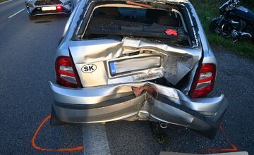 FOTO: Život motorkára vyhasol po nehode v Prievidzskom okrese 