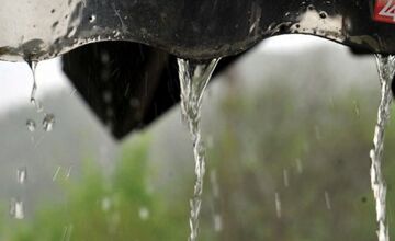 FOTO: Do Trenčianskeho kraja miery zrážková činnosť 