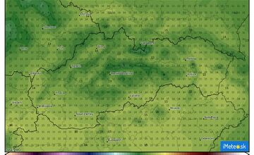 FOTO: Do Trenčianskeho kraja miery zrážková činnosť 