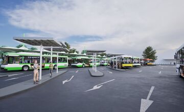 FOTO: Nové Mesto nad Váhom modernizuje autobusovú stanicu, pribudne parkovisko i zeleň