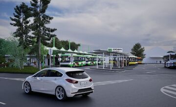 FOTO: Nové Mesto nad Váhom modernizuje autobusovú stanicu, pribudne parkovisko i zeleň