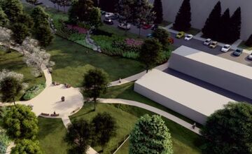 FOTO: Z chátrajúceho sadu bude oáza pokoja, Prievidza chystá čerešňový park s dažďovou záhradou