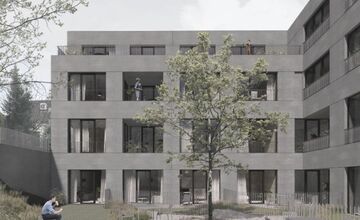 FOTO: Na legionárskej ceste v Trenčíne vyrastie nový moderný bytový komplex 