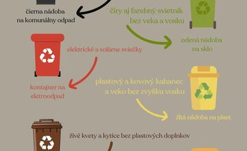 FOTO: Ekologické Dušičky: Mestá v Trenčianskom kraji nabádajú k šetrnej výzdobe hrobov