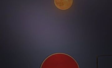 FOTO: Wow, takto svietil mesiac nad Trenčínom! Superspln roka priniesol magickú noc, pozrite na tie zábery