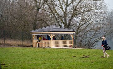 FOTO: Altánok pre otužilcov