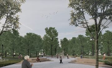 FOTO: Územie v mestskej časti Orechové, kde vznikne nový park