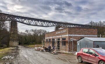 FOTO: Rekonštrukcia pálenice