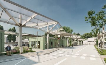 FOTO: Autobusovú stanicu v Trenčíne otvoria už koncom decembra