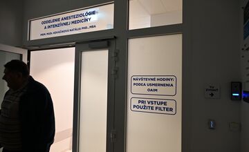 FOTO: Nemocnica otvorila zmodernizovanú JIS a OAIM