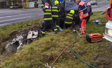 FOTO: Smrteľná nehoda v Prievidzi