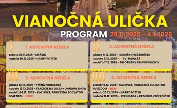 FOTO: Prvé dni nového roka budú priať kultúre, hudbe aj rodinným aktivitám