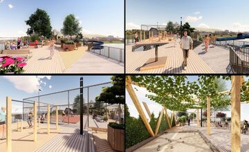 FOTO: Modernizácia Trenčína pokračuje, Fiesta most sprístupnia v septembri