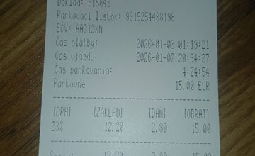 FOTO: Bojnice zaskočili návštevníkov mätúcimi cenami za parkovanie