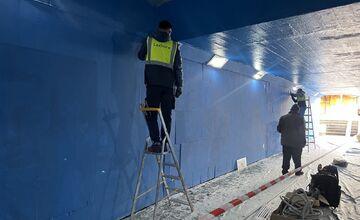 FOTO: Trenčín pripravuje zmeny vo frekventovanom podchode