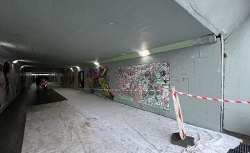 FOTO: Trenčín pripravuje zmeny vo frekventovanom podchode