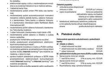 FOTO: FOTO: Poplatky za služby pre fyzické osoby