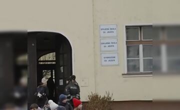 FOTO: Na škole sv. Jozefa v Novom Meste nad Váhom sa strieľalo