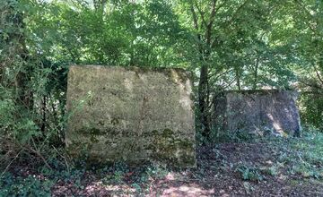 FOTO: V Hornom Srní sa zachovali protitankové zábrany z druhej svetovej vojny