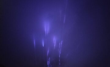 FOTO: Trenčania diskutujú o svetelnej inštalácii na Trenčianskom hrade 