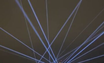 FOTO: Trenčania diskutujú o svetelnej inštalácii na Trenčianskom hrade 